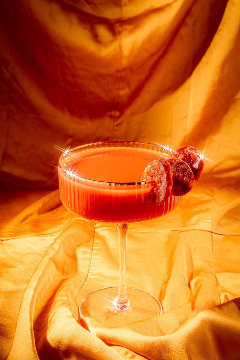 Retro cocktail drink photography Shoreditch